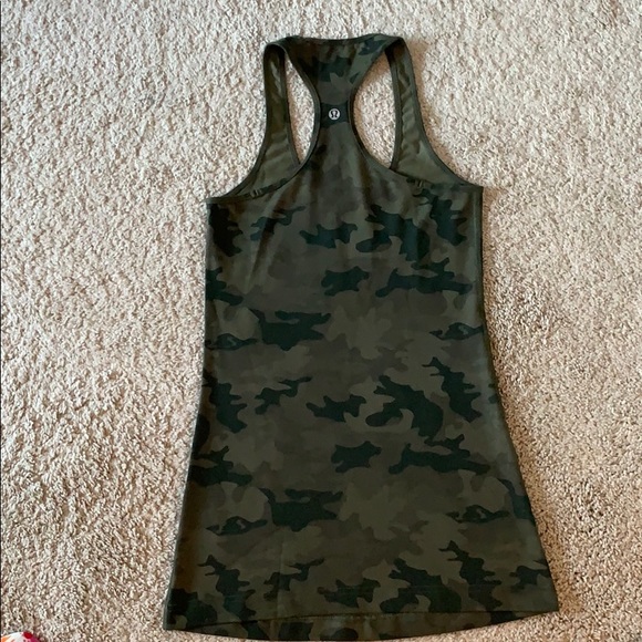 🍋 lululemon camo cool racerback tank top size 6 (lululemon size small) - Picture 16 of 16